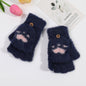 Winter Cat Claw Knit Gloves