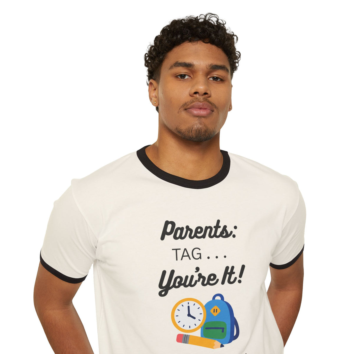 Teacher Unisex Cotton Ringer T-Shirt