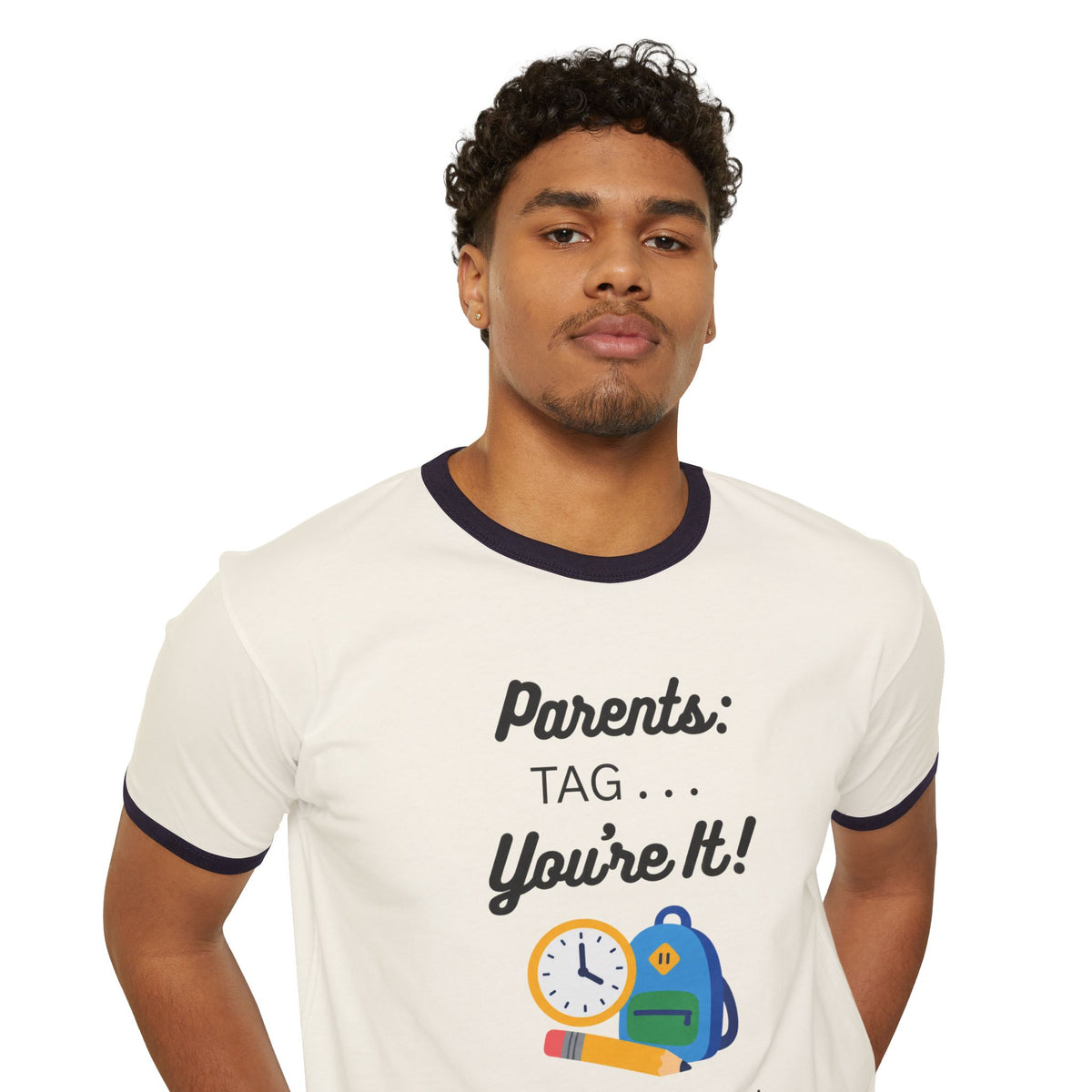 Teacher Unisex Cotton Ringer T-Shirt