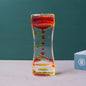 Dual Color Liquid Acrylic Hourglass Timer Decor