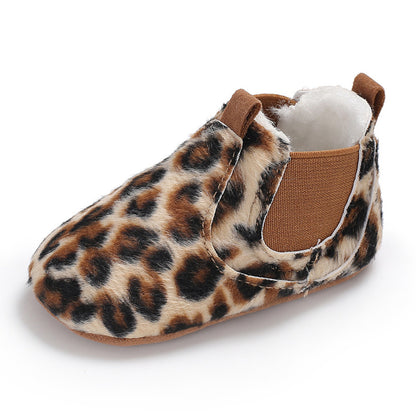 Winter Soft Sole Non-Slip Baby Shoes for 0-1 Year Olds