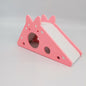 Wooden Slide House for Small Pets