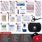 91pcs Portable Emergency First Aid Kit for Travel