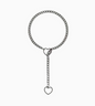 Heart Slip Chain Necklace for Women