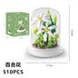 Eternal Flower Bouquet Sunflower Building Block Set