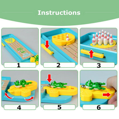 Mini Bowling Desktop Game - Puzzle Board Game