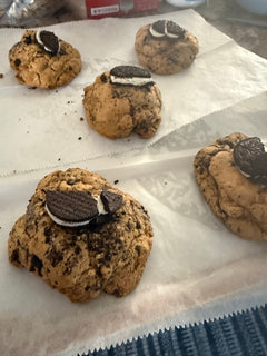 Vanilla or Chocolate - based premium cookies with add-in options