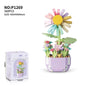 Eternal Flower Bouquet Sunflower Building Block Set