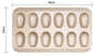 Thick Non-stick Bakeware Cake Mold Set with Madeleine Mold