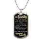 Dad To Be - Dog Tag Necklace