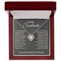 To My Soulmate - Love Knot Necklace