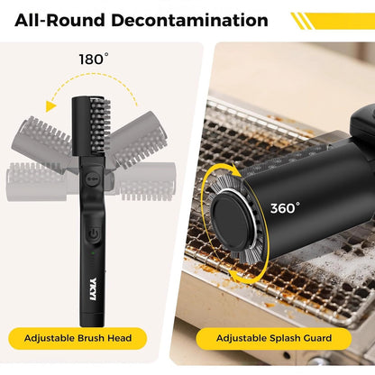 Electric BBQ Grill Brush Cleaner