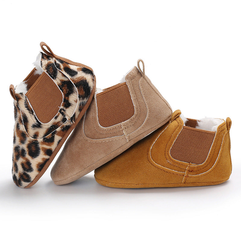 Winter Soft Sole Non-Slip Baby Shoes for 0-1 Year Olds