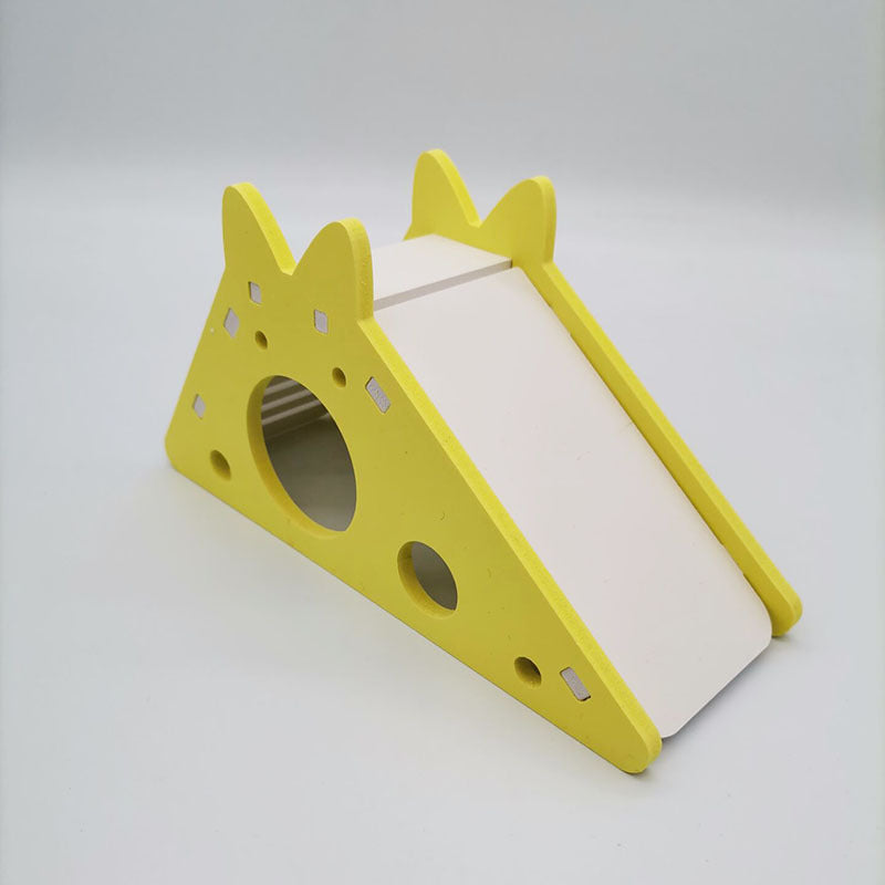 Wooden Slide House for Small Pets