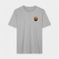 Gray Youth Tee with Upper Left Logo