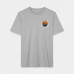 Gray Youth Tee with Upper Left Logo