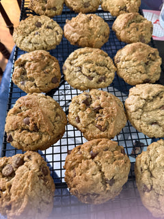Cowboy Cookies - Chocolate Chip (single cookie, pack of 4, pack of 8, pack of 12)