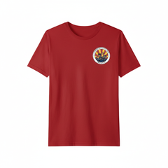 Red Youth Tee with Upper Left Logo